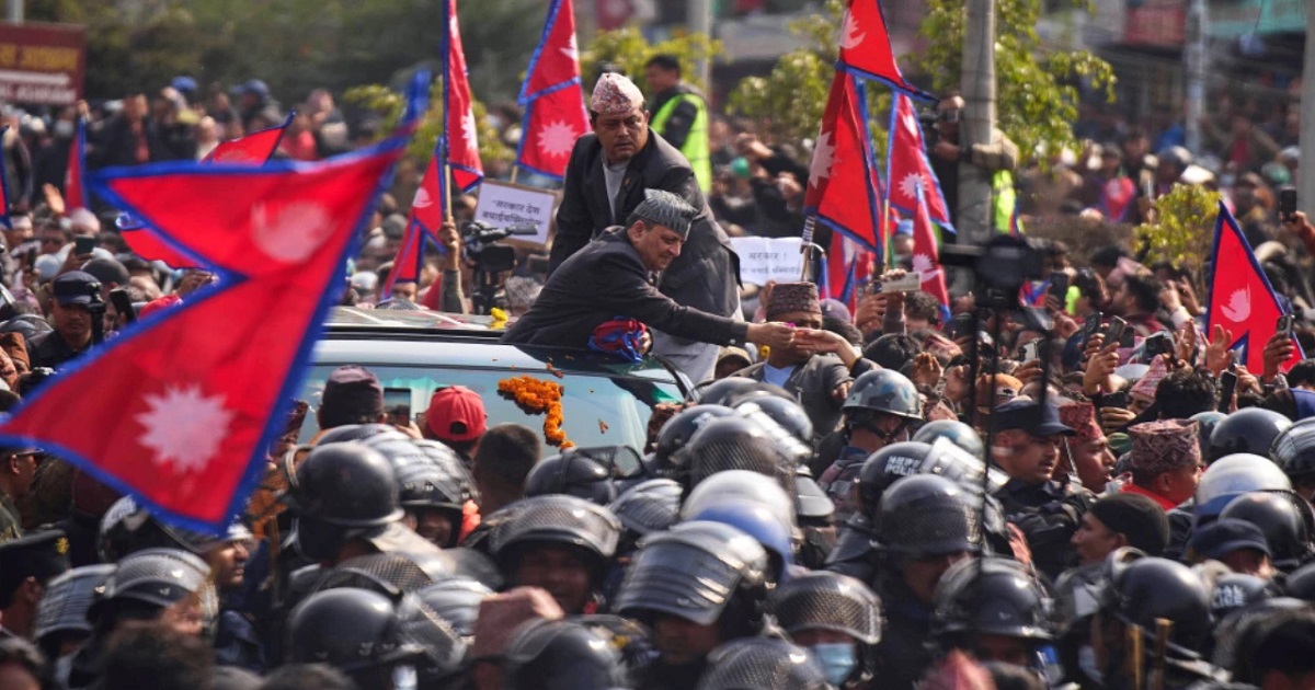 Nepal calling for restoration of monarchy ahead of elections