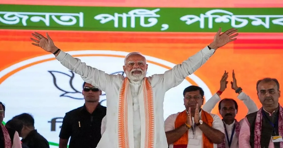 Pm modis letter to people of wb ahead of assembly polls