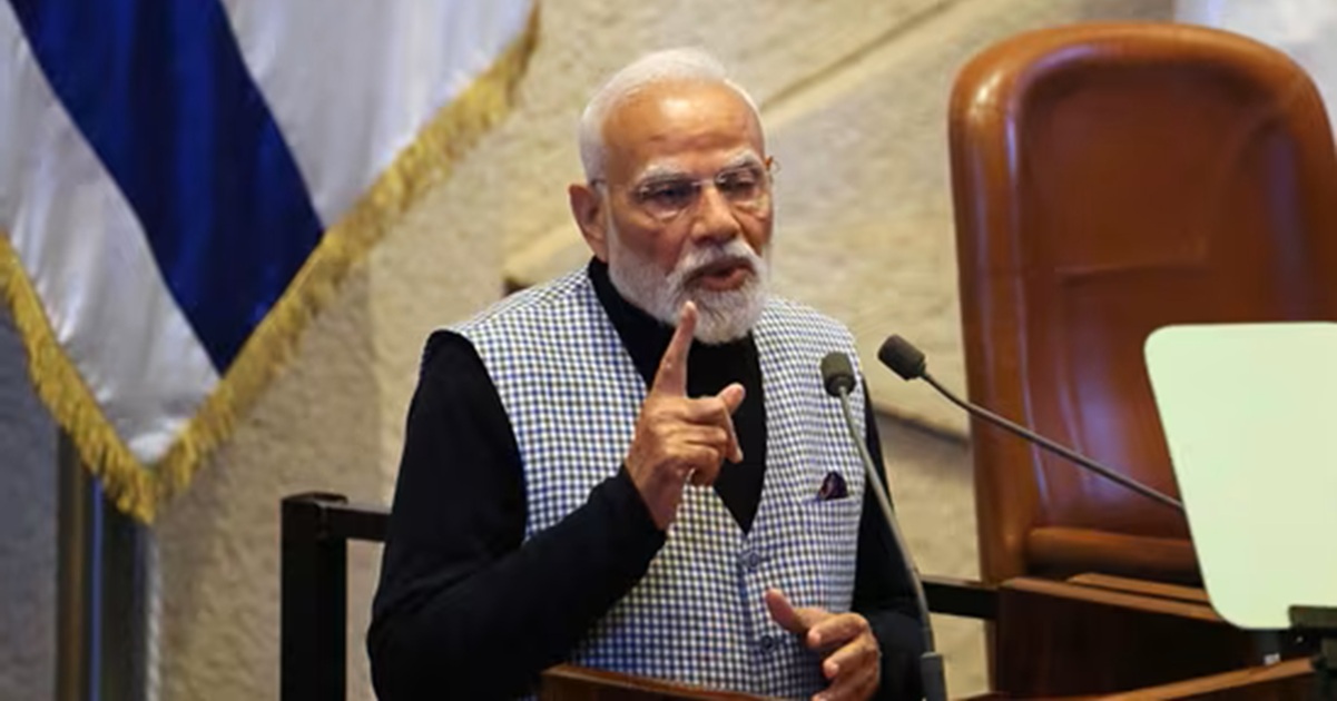 Pm modi calls for global action against terrorism
