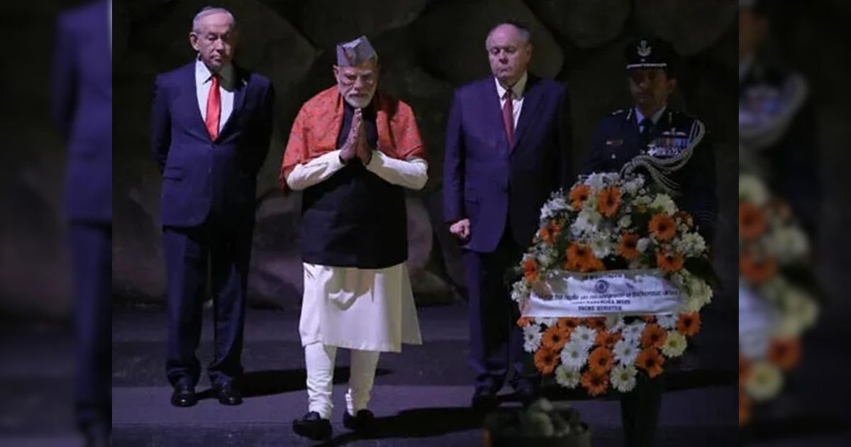 PM Modi Meets Israeli President Isaac Herzog, Visits Yad Vashem Holocaust Memorial