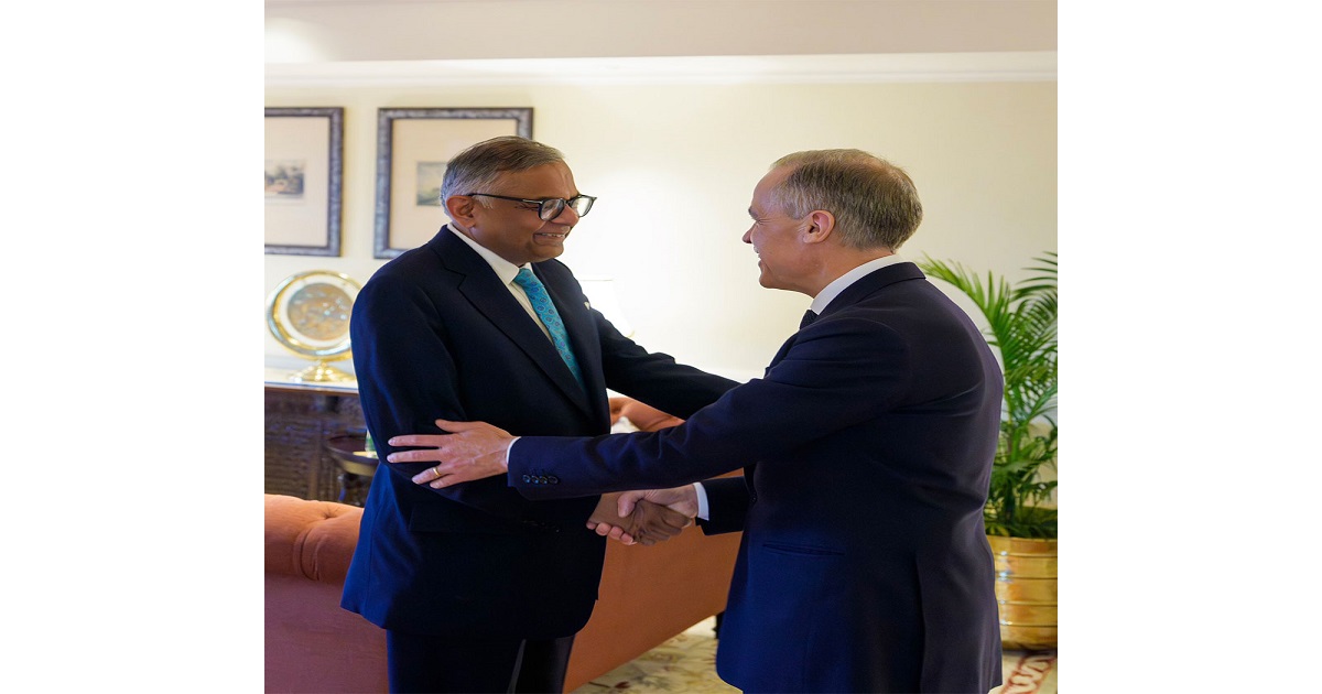 Canada pm carney tata group chairman chandrasekaran discuss
