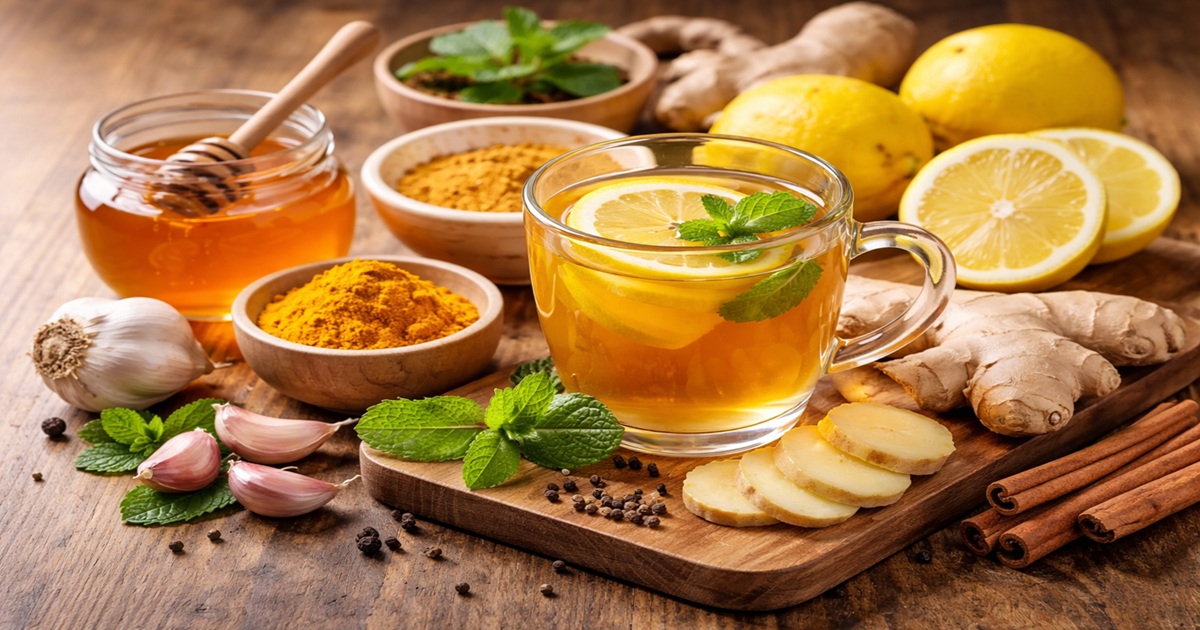 Throat Infection in Spring? Discover Powerful Herbal Home Remedies Hidden in Your Kitchen