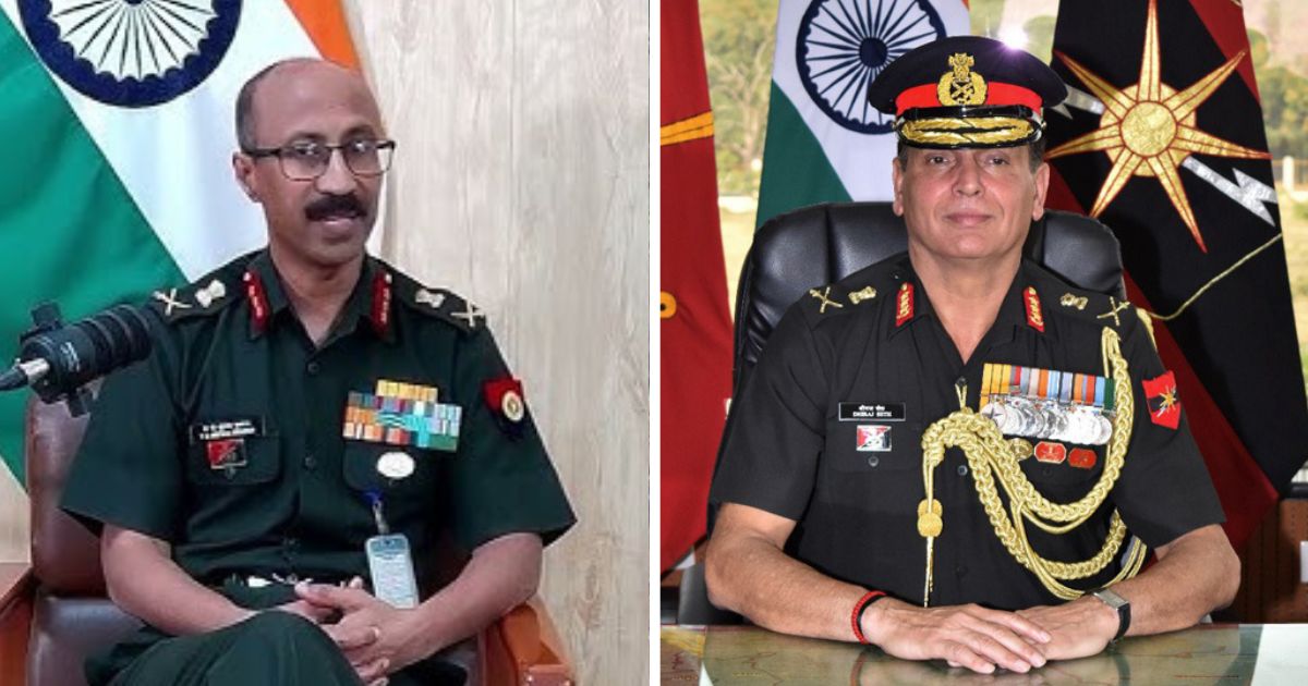 Indian Army Leadership Reshuffle Eastern Command Gets New Chief Lt Gen VMB Krishnan to Take Charge from April