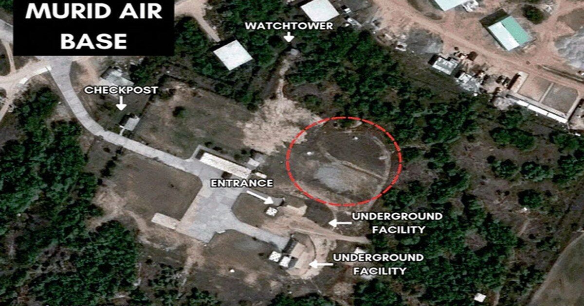 Pakistan demolishes murid air base building hit during operation sindoor