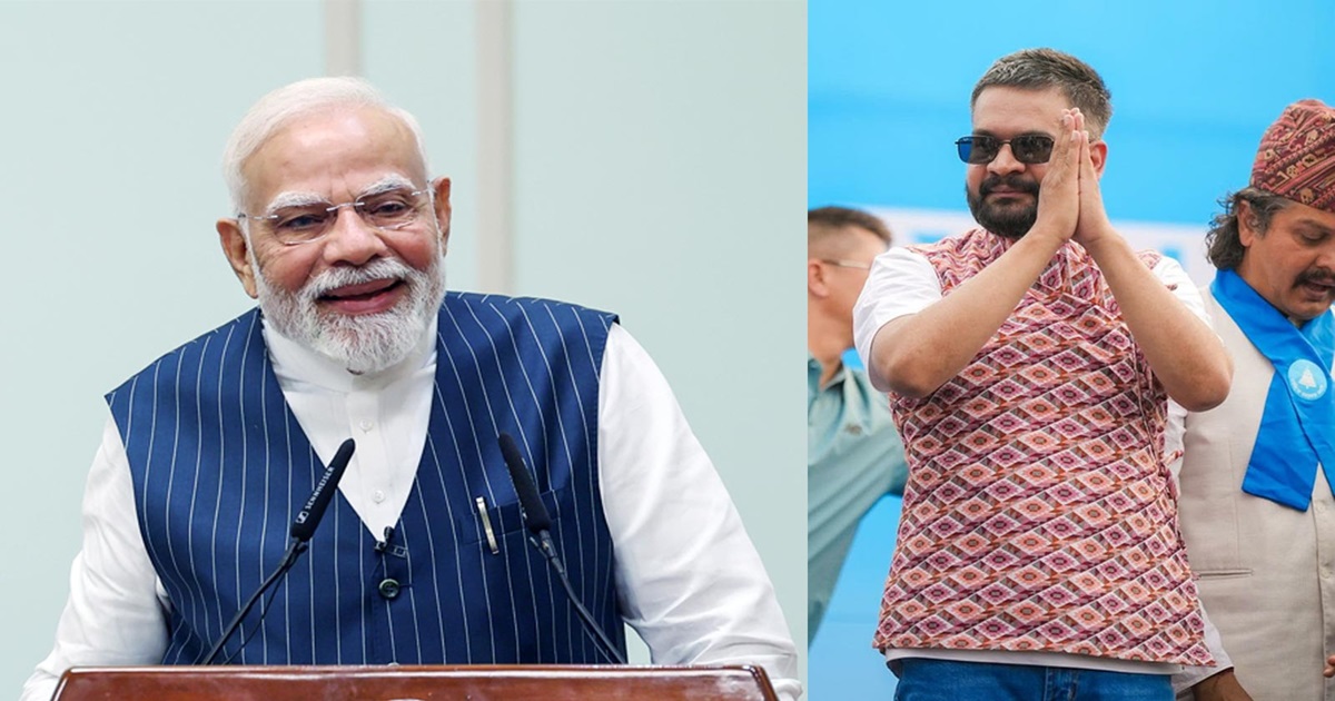 india nepal relation balen shah thanks pm modi for good wishes