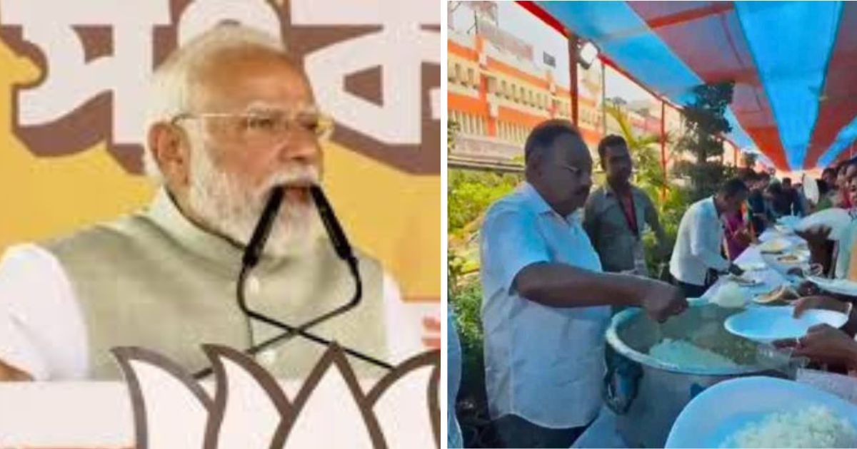 Modi Brigade Rally: “ইট ছুড়ে আটকে রাখা যাবে না”, ব্রিগেড থেকে তৃণমূলকে নিশানা শমীকের
