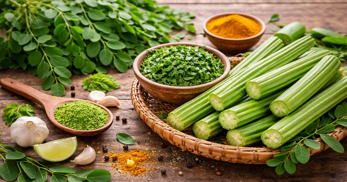 Spring Superfood Moringa health benefits leaves and drumstick boost immunity