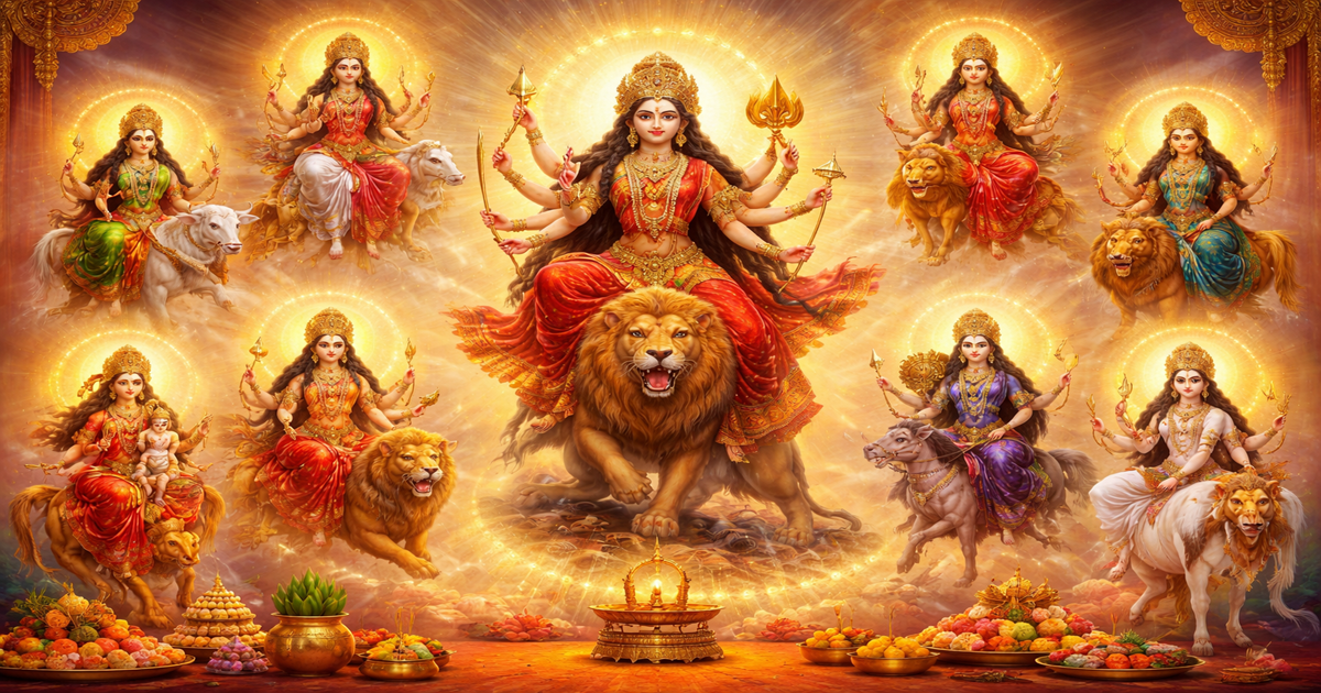 Chaitra Navratri 2026 9 Forms of Maa Durga Worshipped