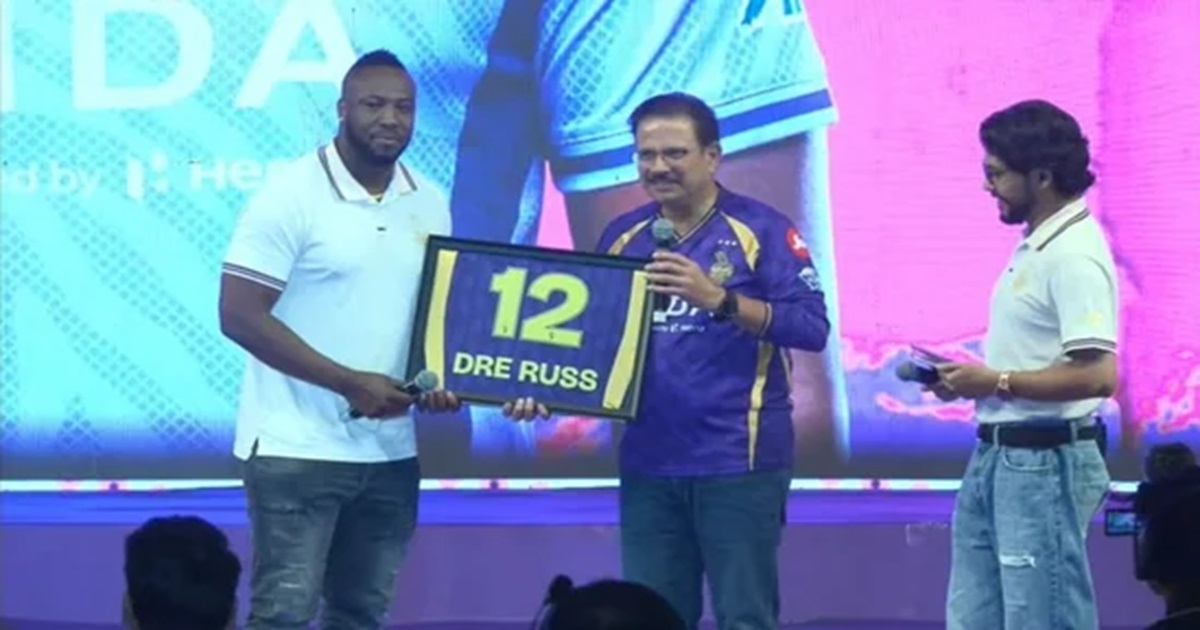 ipl 2026 kkr retire andre russell's no.12 jersey to give all-rounder a forever place