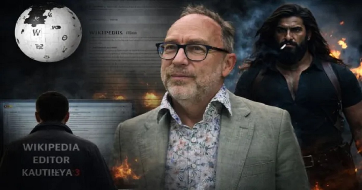 Jimmy wales intervenes dhurandhar edit word film labelled propaganda editor kautliya3