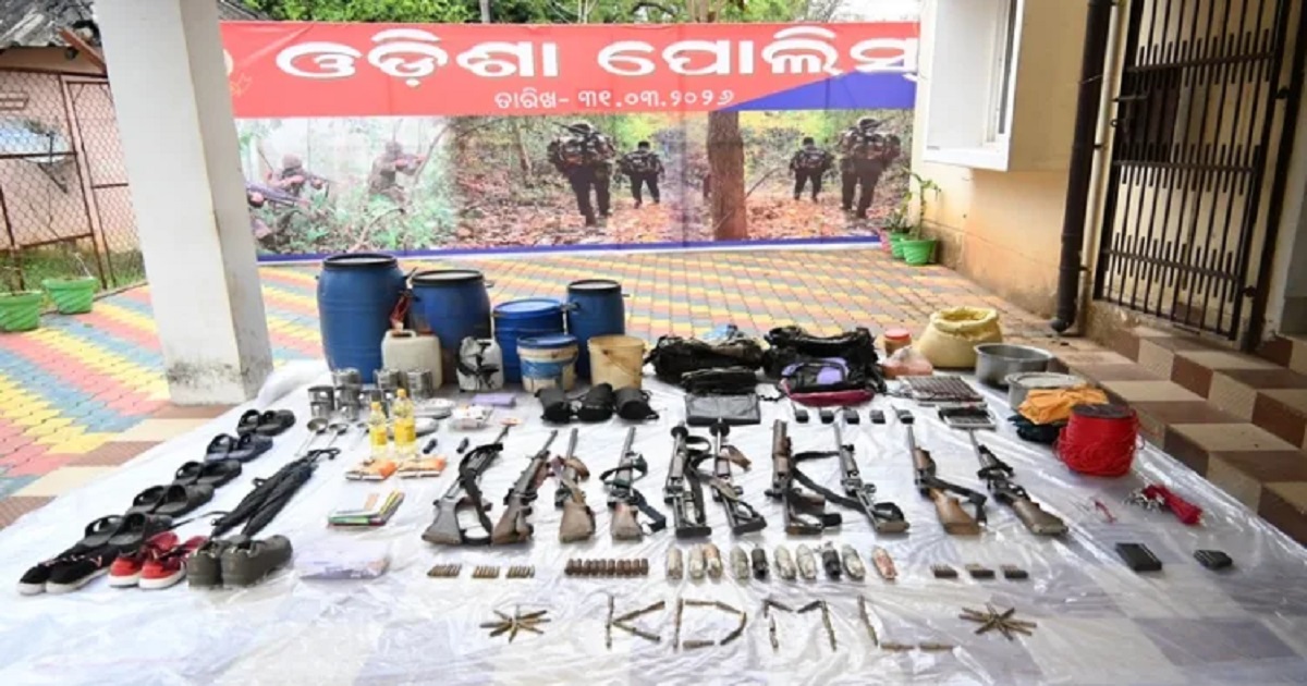 Maoist attack plot foiled in odishas kandhamal anti naxal operation intensified