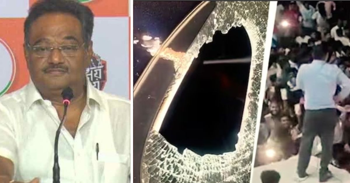 kaliachak incident bjp leader shamik bhattacharya attack tmc on this case