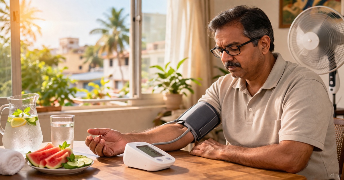 Heat and Blood Pressure Spikes in Summer & How to Stay Safe