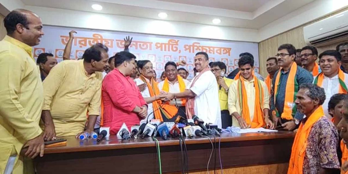 cracks appear in trinamools stronghold in south 24 parganas as panchayat representatives defect to the bjp camp trinamool grows even stronger in bengal