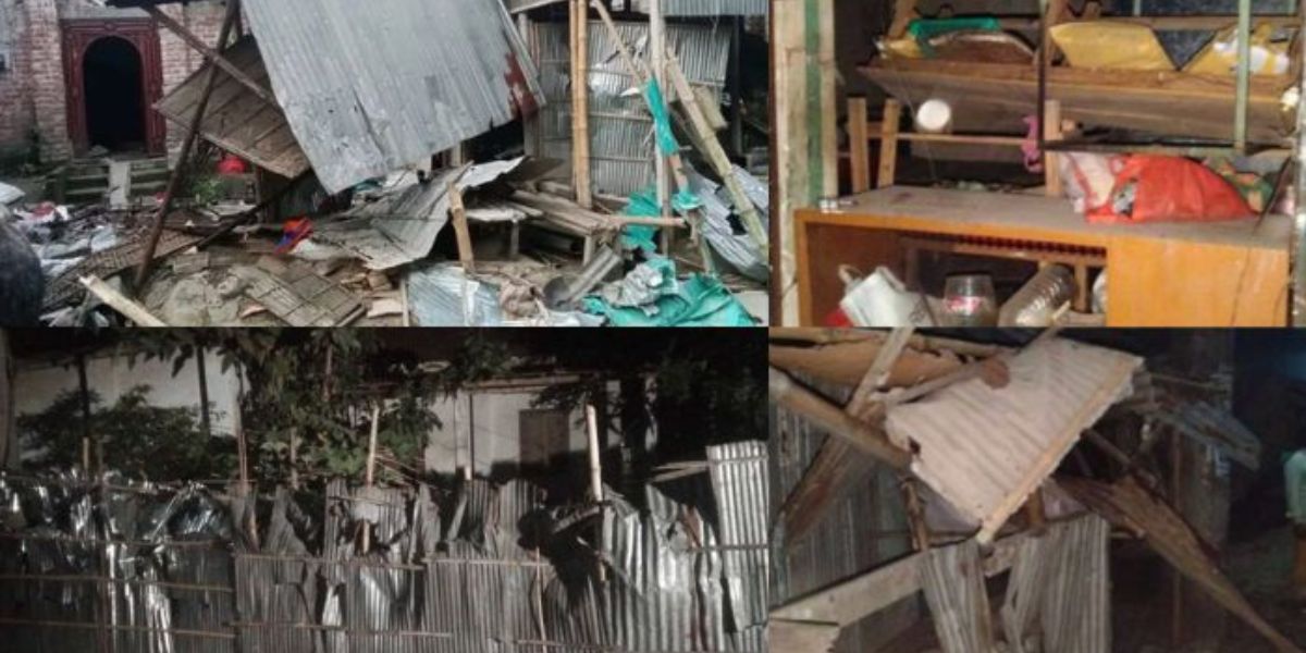 muslim killed by muslim in drug related dispute in bangladesh homes and shops of innocent hindus attacked in rangpur