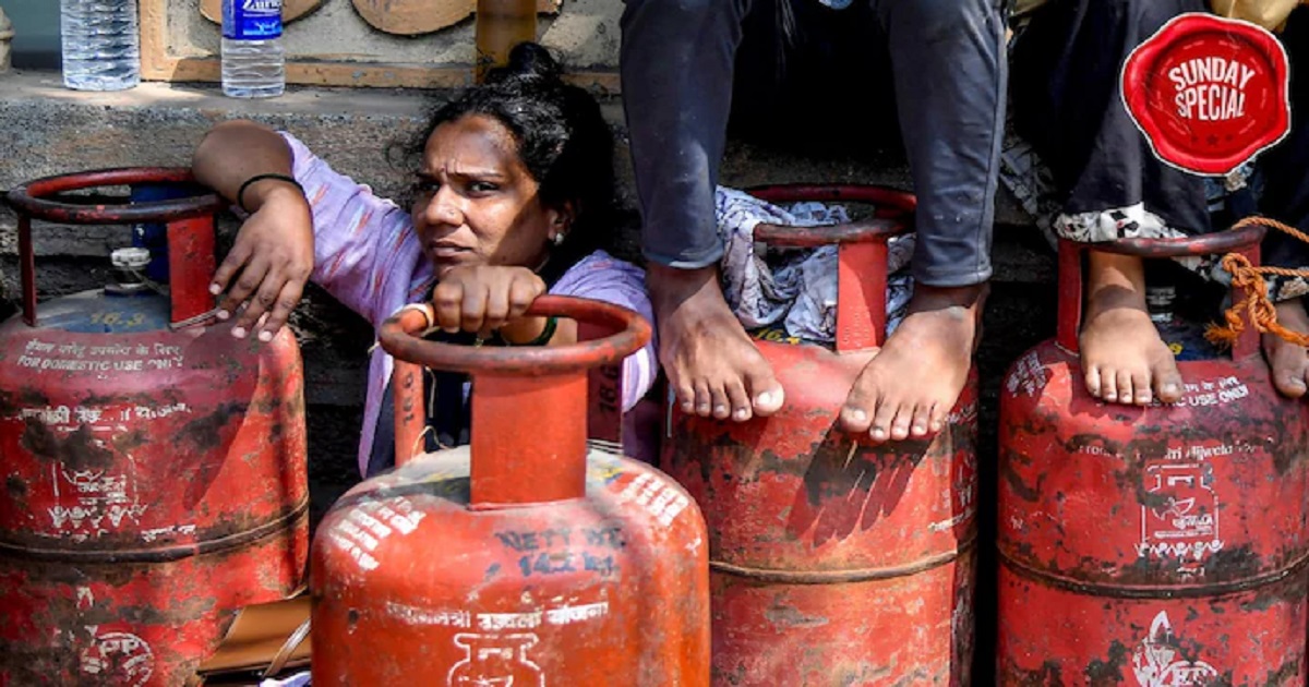 Lpg cylinder ghost deliveries sms booking issues black market