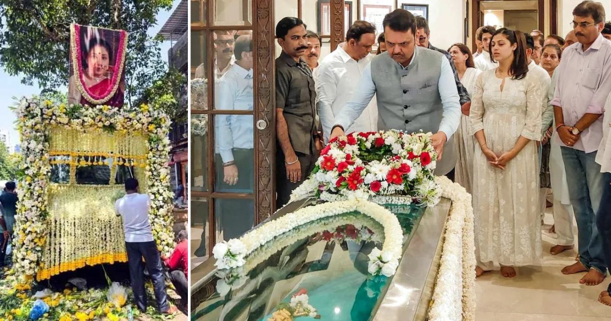 Asha Bhosle Funeral