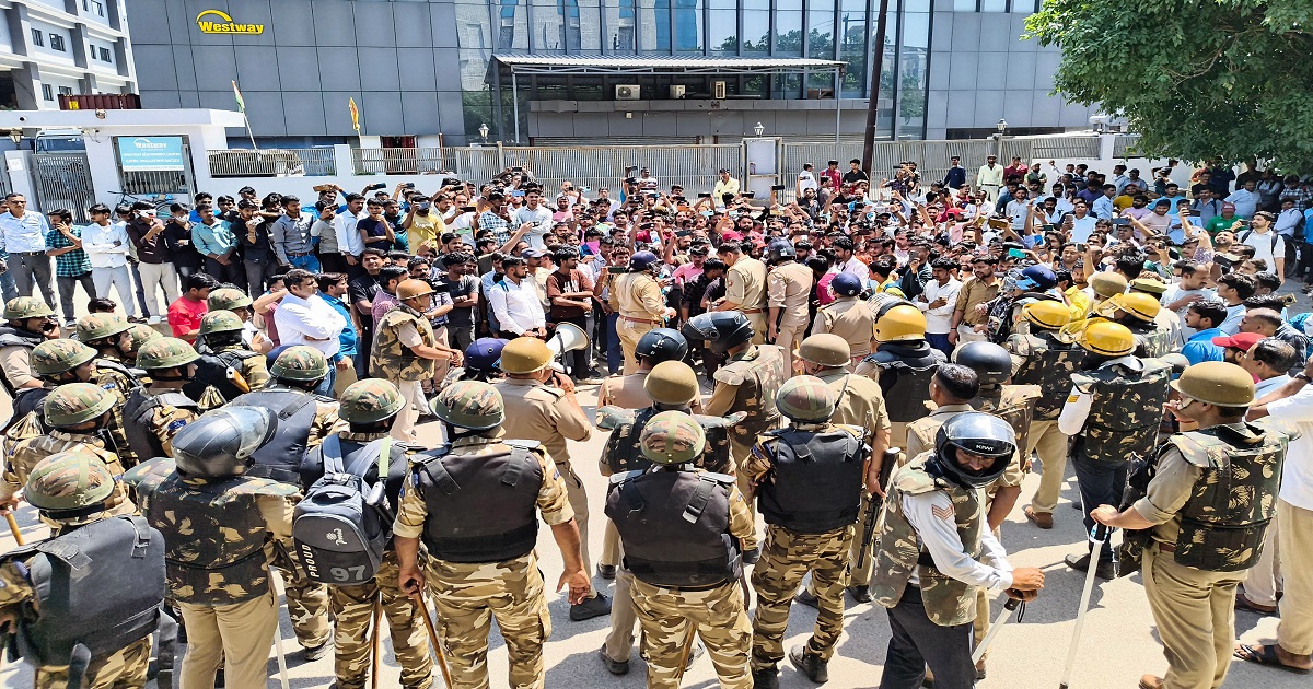 Noida protests unrest know how Noida protests were planned overnight protest in Noida