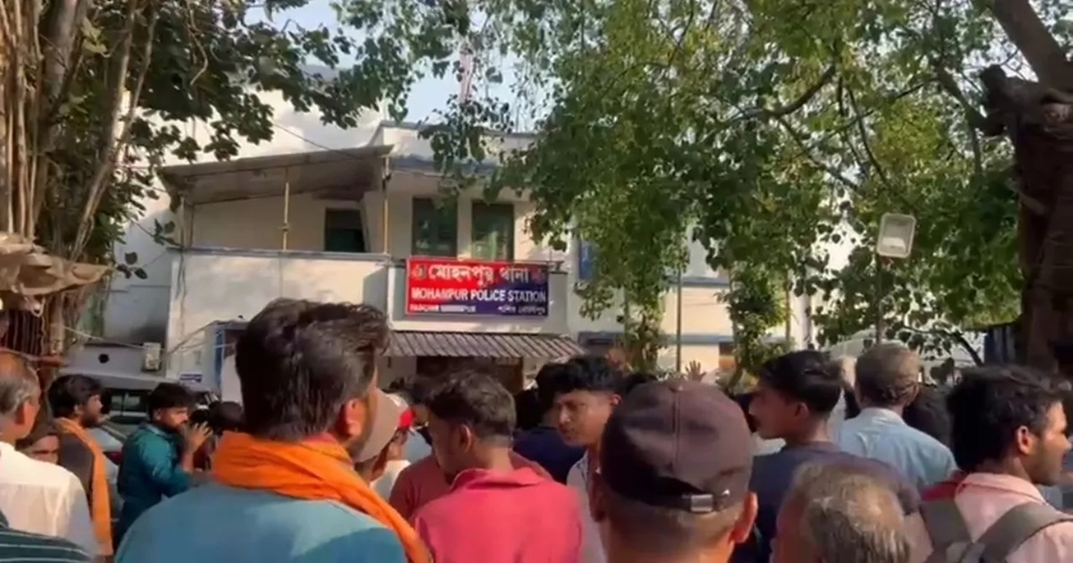 Dantan violence bjp candidate attacked tmc allegation