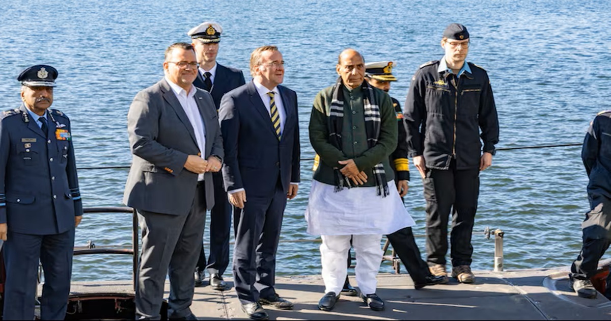 India Germany $8 Billion Submarine Deal Nears Final Stage Rajnath Singh Pushes Defence Collaboration