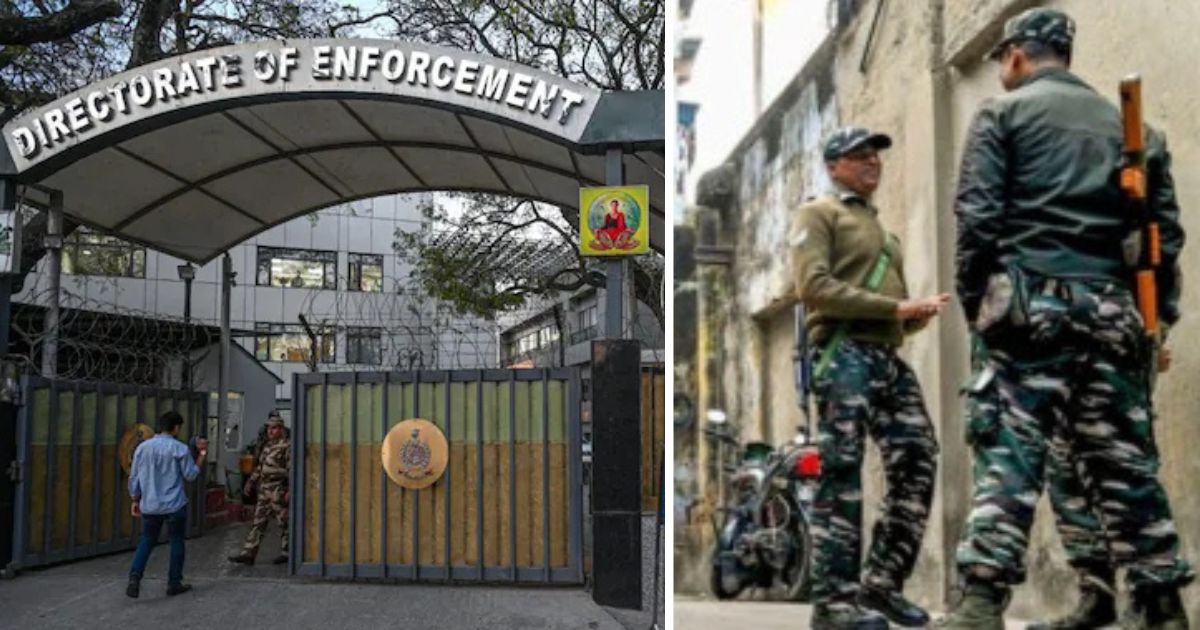 ed raid in several places of Habra for ration scam and money laundering ahead of second phase poll in bengal