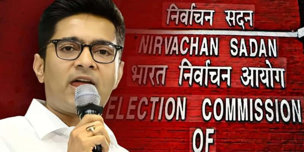 election commisison news abhishek and mamata banerjee are engaging in acts designed to incite public anger the death was not caused by a clash with the crpf by publicly releasing video footage the election commission has exposed abhishek as a liar