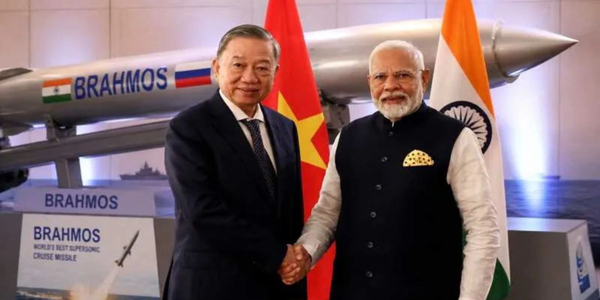 india vietnam strategic partnership president to lam arrives in delhi to seal 5800 crore brahmos deal