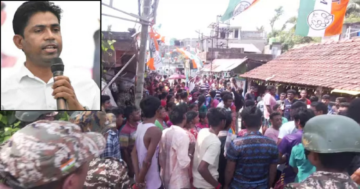 Jahangir khan tmc candidate issued rape and death threats locals of falta stage protests