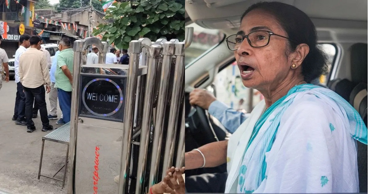 Scissors Barricade: সরে গেল ‘সিজার্স ব্যারিকেড’, রাতারাতি উধাও মমতার বাড়ির সামনের নিরাপত্তার গেরো