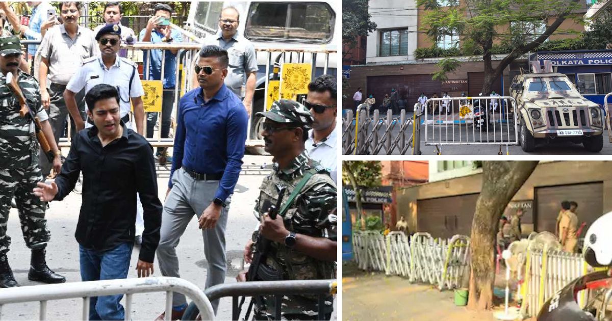 lalbazar to abhishek banerjee sent notice for security purpose
