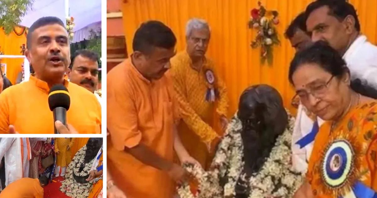 suvendu adhikari in jorasanko after taking oath what said new bengal cm