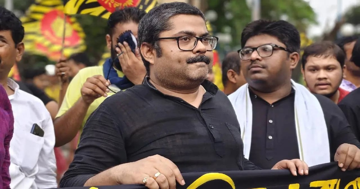 garga Chatterjee of bangla pokkho has been arrested by cyber crime of kolkata police