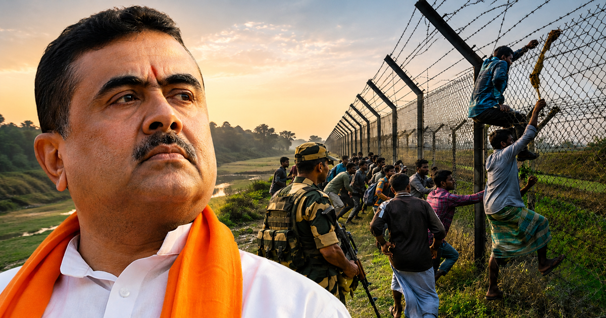 Suvendu Adhikari on BSF: পদ্মঝড় গঙ্গাপারে, আতঙ্ক পদ্মাপারে! শুভেন্দুর সীমান্ত-ঘোষণায় তোলপাড় বাংলাদেশে