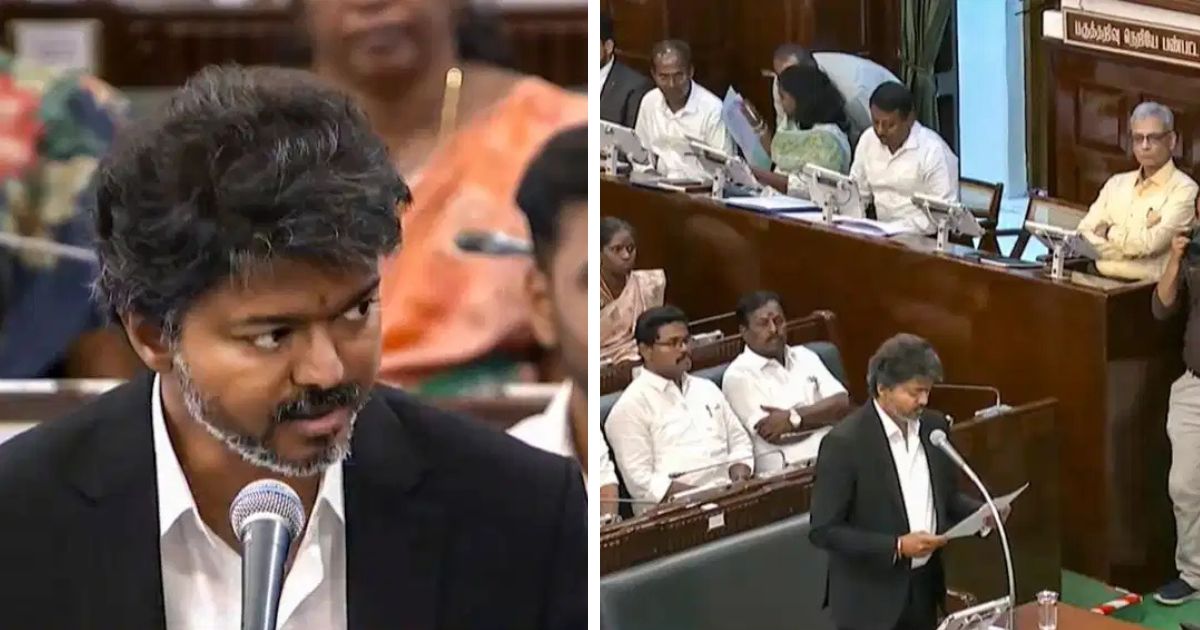 thalapaty vijay trust vote tvk wins floor test with 144 votes in tamil nadu