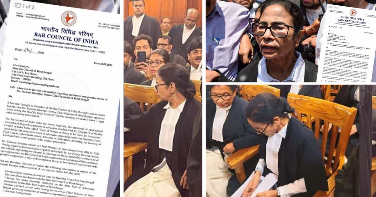 mamata banerjee as lawyer bar council of india seeks report to furnish information regarding enrolment and practice