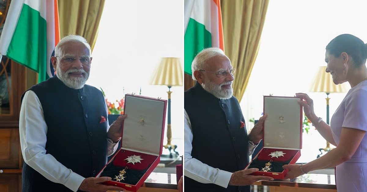 pm-narendra-modi-gets-31st-international-honour-as-sweden-confers-royal-order-of-polar-star-commander-grand-cross-highest-civilian-award