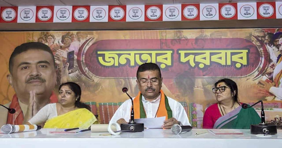janatar darbar news chief minister suvendu adhikari launches the janatar darbar program ahead of schedule