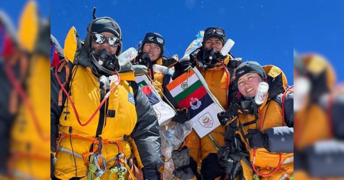 mission-vande-mataram-bsf-all-women-expedition-mountaineers-team-summit-mt-everest