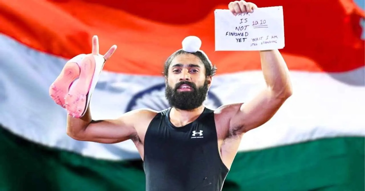 gurindevir singh scripts history as india’s fastest man with a 10.09s sprint in ranchi