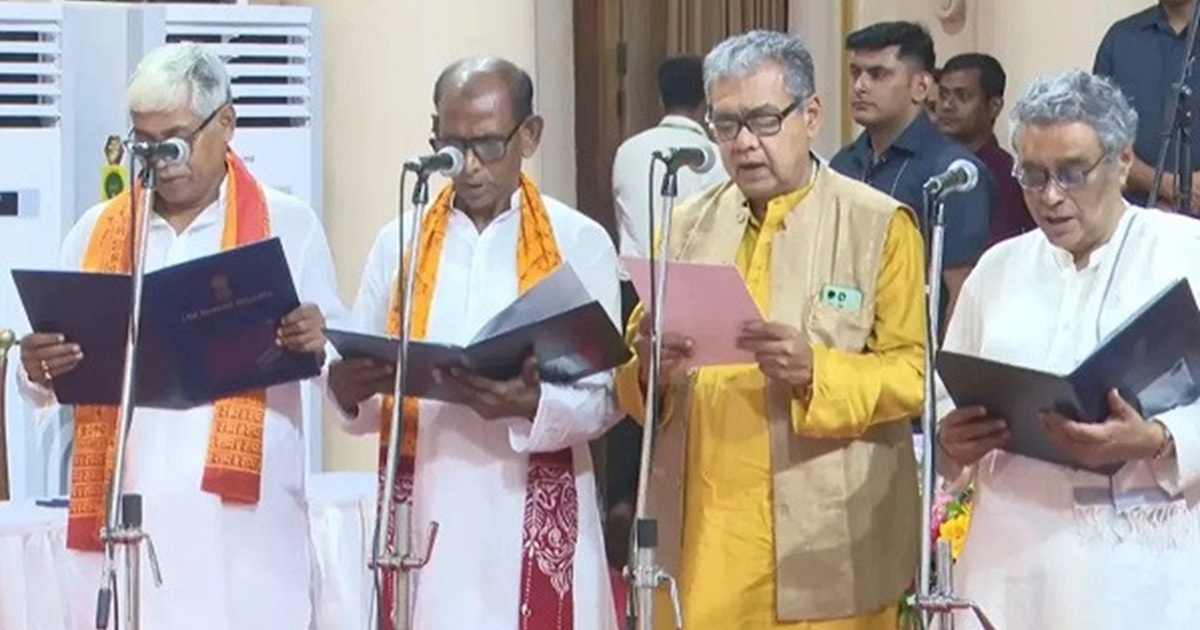 west-bengal-bjp-government-lok bhavan-oath-ceremony-suvendu-adhikari-full-cabinet-expansion-ministers-list