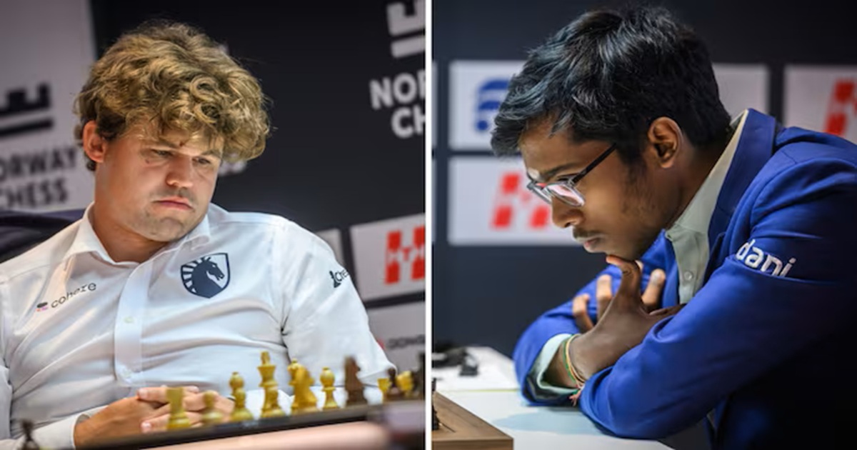 norway-chess-2026-praggnanandhaa-defeats-magnus-carlsen-again-joins-viswanathan-anand-exclusive-record