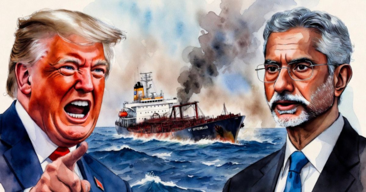 india's protest against us for hitting ships with indian crew near hormuz trump now claims they saved indian ships
