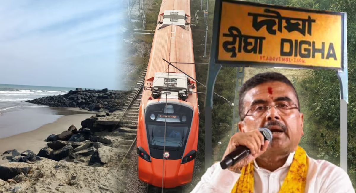 suvendu adhikari news cm suvendu adhikari announces wide marine drive in digha on the llines of mumbai chennai tourism tax waiver vande bharat train to tun as well