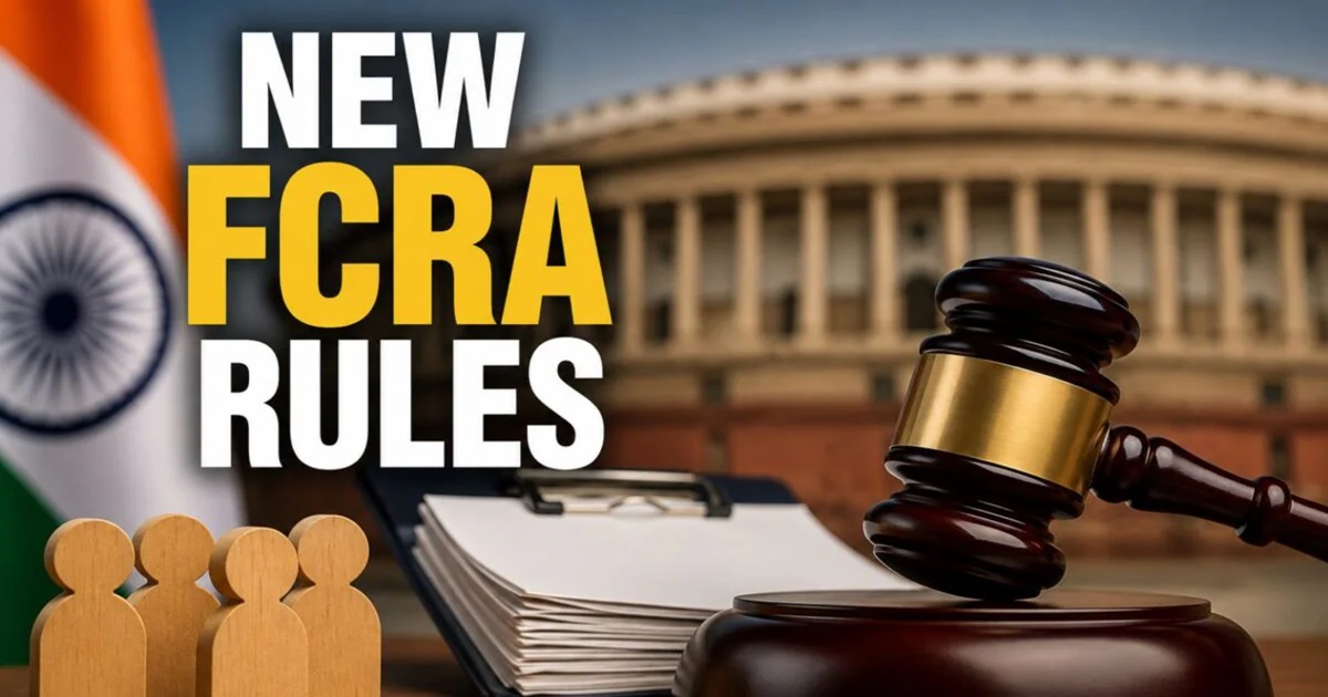 fcra 2026 modi govt bans use of foreign funds for religious conversion