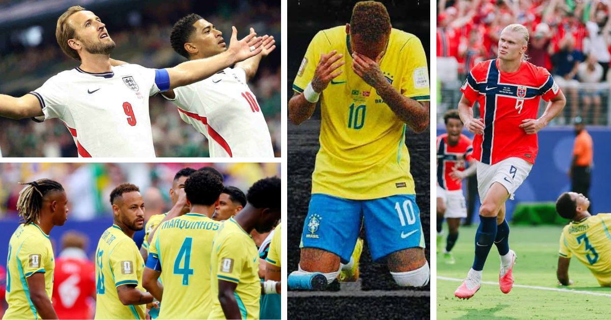 fifa world cup 2026 brazil crashes out of world cup no more neymar in international football england beats mexico