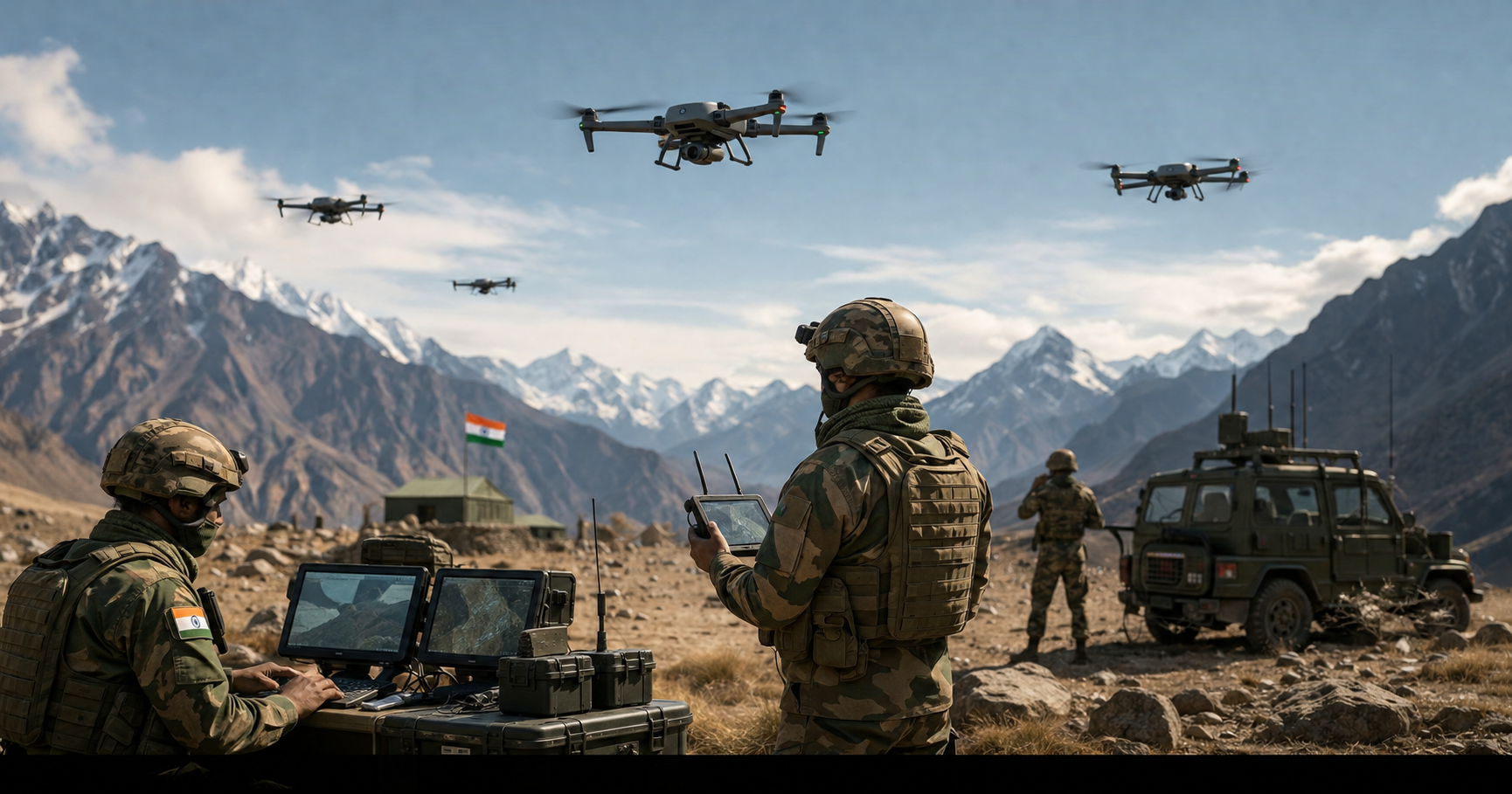 indian army baaz battalions dedicated special unit drone warfare
