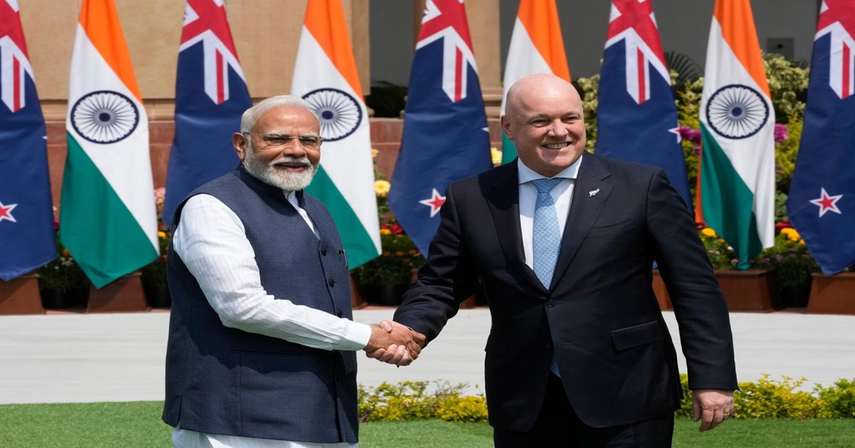 pm modi in new zealand said india is not just a market but launchpad for global growth