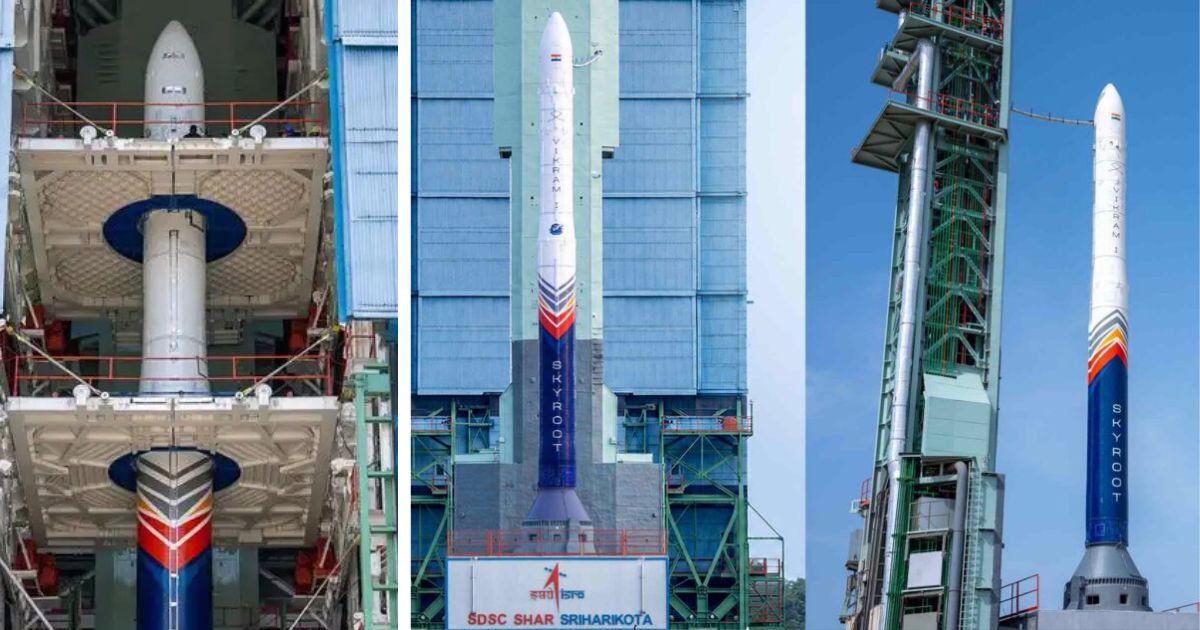 vikram-1 will launched on 18th july developed by skyroot aerospace it is mission agaman of india’s first private rocket