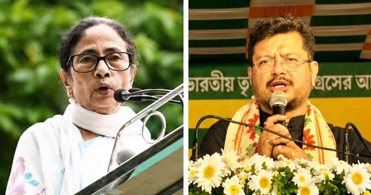21 july rally tmc separated familier scene is missing crowds are no where ex cm mamata banerjee attacks ritabrata