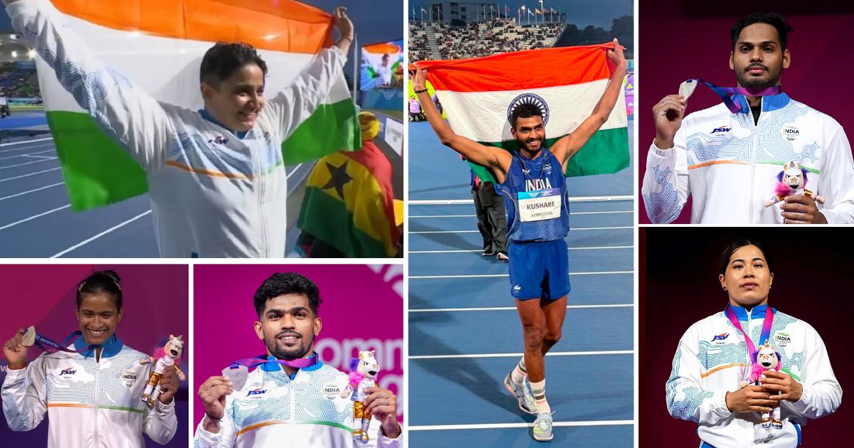 commonwealth games 2026 sharmila dhankar wins gold india secures six medals on day 5 at glasgow dominate in weight lifting